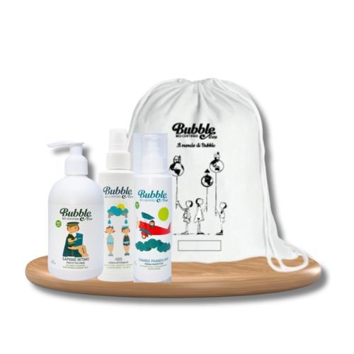KIT SCUOLA - KIT IGIENE ASILO NIDO PERSONALIZZABILE - BUBBLE E CO