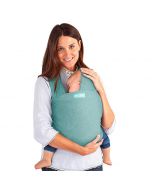 Fascia Porta Bebè - Elements - Moby Wrap - Verde Acqua