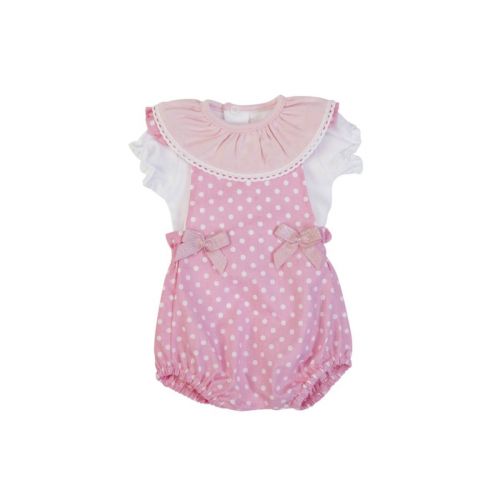 Pagliaccetto Neonata Nascita Primavera Estate Pois