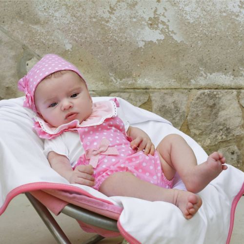 Pagliaccetto Neonata Nascita Primavera Estate Pois