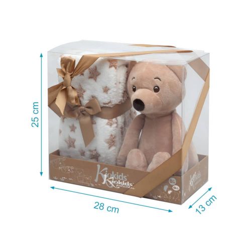 Set Regalo Nascita Personalizzato - Con Accappatoio, Body, Nécessaire, Mussola E Orsacchiotto, 6/12 Mesi - Foto 4