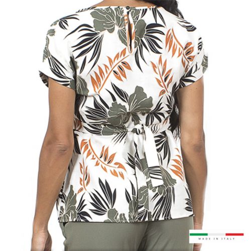 Top Allattamento Donna Manica Corta - Maglia Premaman Estiva, Poliestere - Foto 6