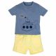 COMPLETO ESTIVO NEONATO BAMBINO BIO MAGLIA E PANTALONCINO 3 MESI - 2 ANNI