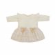 Vestito Neonata Bambina Invernale - Golden