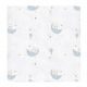 COPERTINA NEONATO IN MUSSOLA DI BAMBOO 120X120 CM - VOLARE