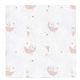 COPERTINA NEONATO IN MUSSOLA DI BAMBOO 120X120 CM - VOLARE