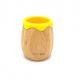 Bicchiere in Bambù Bambini - Svezzamento - Ecomikro - Giallo