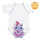 BODY TAGLIA UNICA 0-36 MESI PER NEONATO E BIMBO IN COTONE BIO 4SEASON JUNGLE - IPPODOLCE JBIMBI