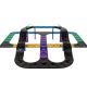 16 Pezzi - Rampe e Intersezioni - 100% Plastica Abs Atossica