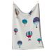 Copertina Lettino Neonato Cotone Gots - Mongolfiere