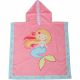 PONCHO MARE BAMBINA CON CAPPUCCIO - SIRENETTA/NARVALO 2-6 ANNI