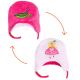 CAPPELLO INVERNALE BAMBINO REVERSIBILE IN PILE PRINCIPESSA / PISELLINO