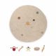 Tappeto Gioco Lavabile - Solar System - Collezione Astronaut - Diametro 150 cm - Lorena Canals
