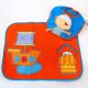 Set pappa asilo pirati arancio/blu