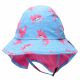 Cappellino Estivo Bambina con Falda - Sophie Lo Squalo - Zoocchini