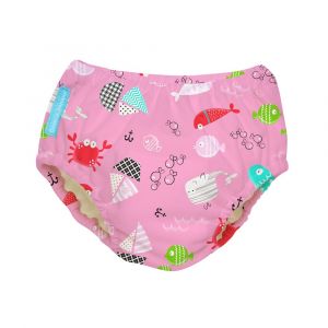 Costume Contenitivo Mutandina Training 2 in 1 - Charlie Banana - Florida Pink