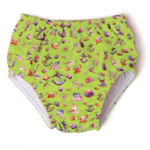COSTUMINO CONTENITIVO NEONATO KIOKIDS - VERDE 18 M
