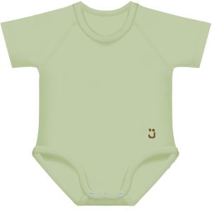 Body Taglia Unica 0-36 Mesi in Bamboo - J Bimbi - Verde Pistacchio