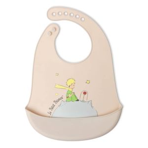 Bavaglino in Silicone con Tasca - Piccolo Principe