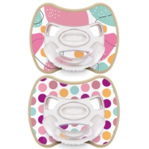 Ciuccio Super Leggero in Silicone Medicale - Glee Dots - J Bimbi
