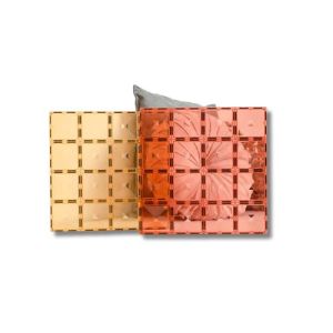Basi Magnetiche - Pastello - Limone e Pesca - 100% Plastica ABS Atossica - Connetix 