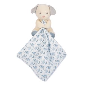 Doudou et Compagnie - Doudou neonato nascita in cotone bio 15 cm Celeste