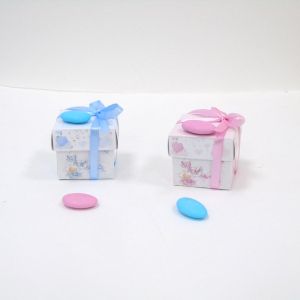 Confettata Nascita battesimo Scatolina Porta Confetti Regalo 