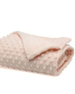 Copertina Invernale Culla Carrozzina Passeggino in Pile Dots - panna