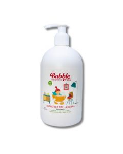 BAGNOSCHIUMA BIO PER NEONATO E BAMBINO BAGNETTO E POI NANNA - BUBBLE - 500 ML
