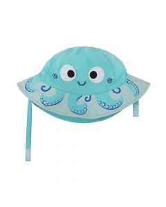 CAPPELLINO ESTIVO UPF 50 - ZOOCCHINI - POLPO