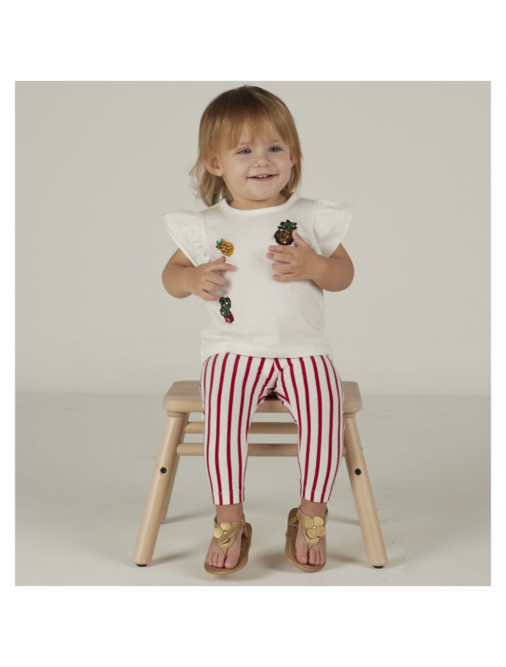 COMPLETO NEONATA BAMBINA BIO MAGLIA CON PAILETTES LEGGINGS ANANAS 6 MESI 3 ANNI