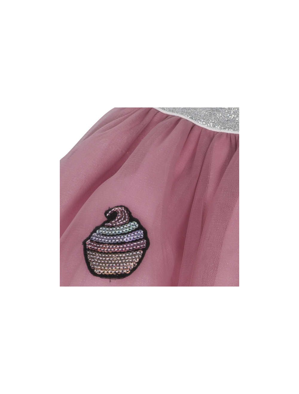 Gonna paillettes bambina top