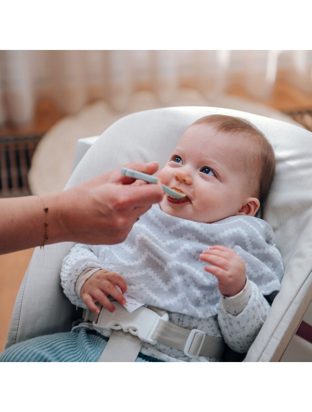 Bavaglini bandana per dentizione neonato assorbenti