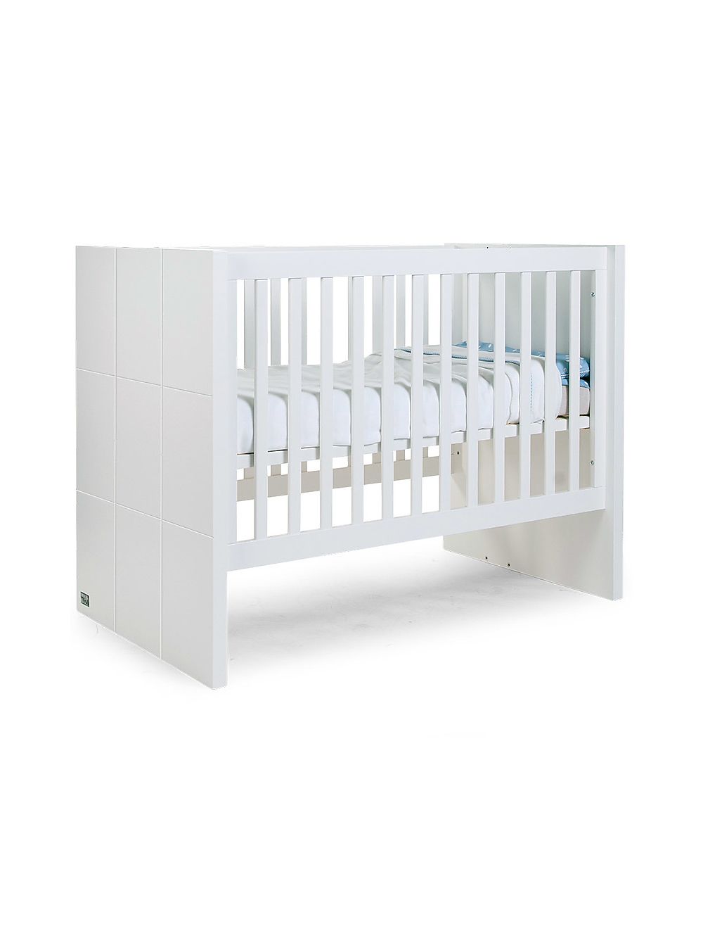 LETTINO BAMBINO CON SBARRE QUADRO TRASFORMABILE IN LETTO JUNIOR