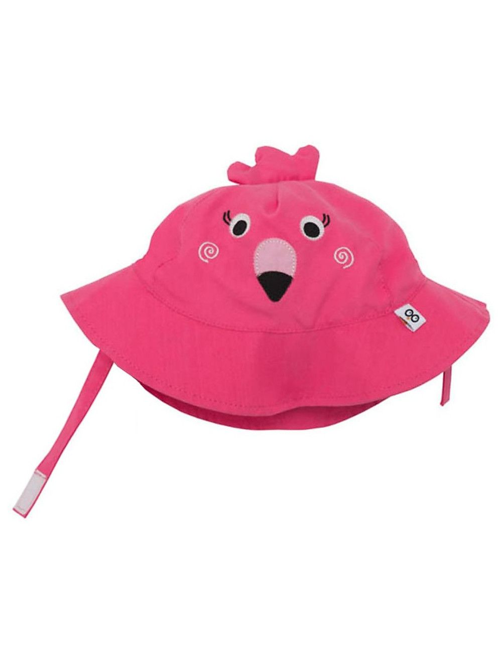 Zoocchini Set Baby Costumino Contenitivo + Cappellino, Fenicottero - UPF  50+ bambina