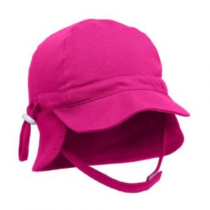 CAPPELLINO BAMBINA CON PROTEZIONE UV - FUCSIA 12-24 M
