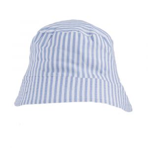 CAPPELLINO NEONATA CON PROTEZIONE UV - RIGHE