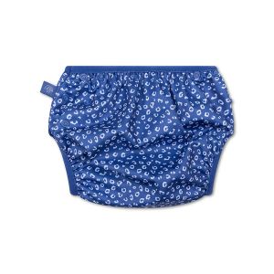 COSTUMINO CONTENITIVO NEONATO REGOLABILE - LEOPARDO BLU