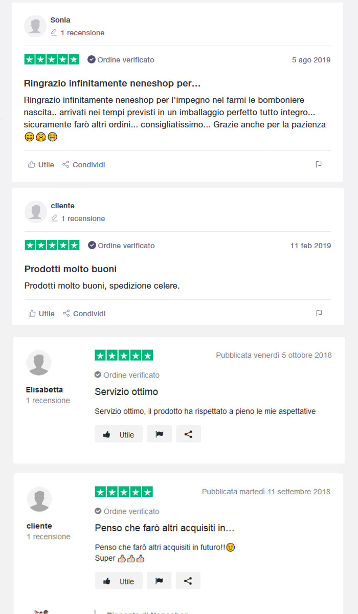 Recensioni Neneshop